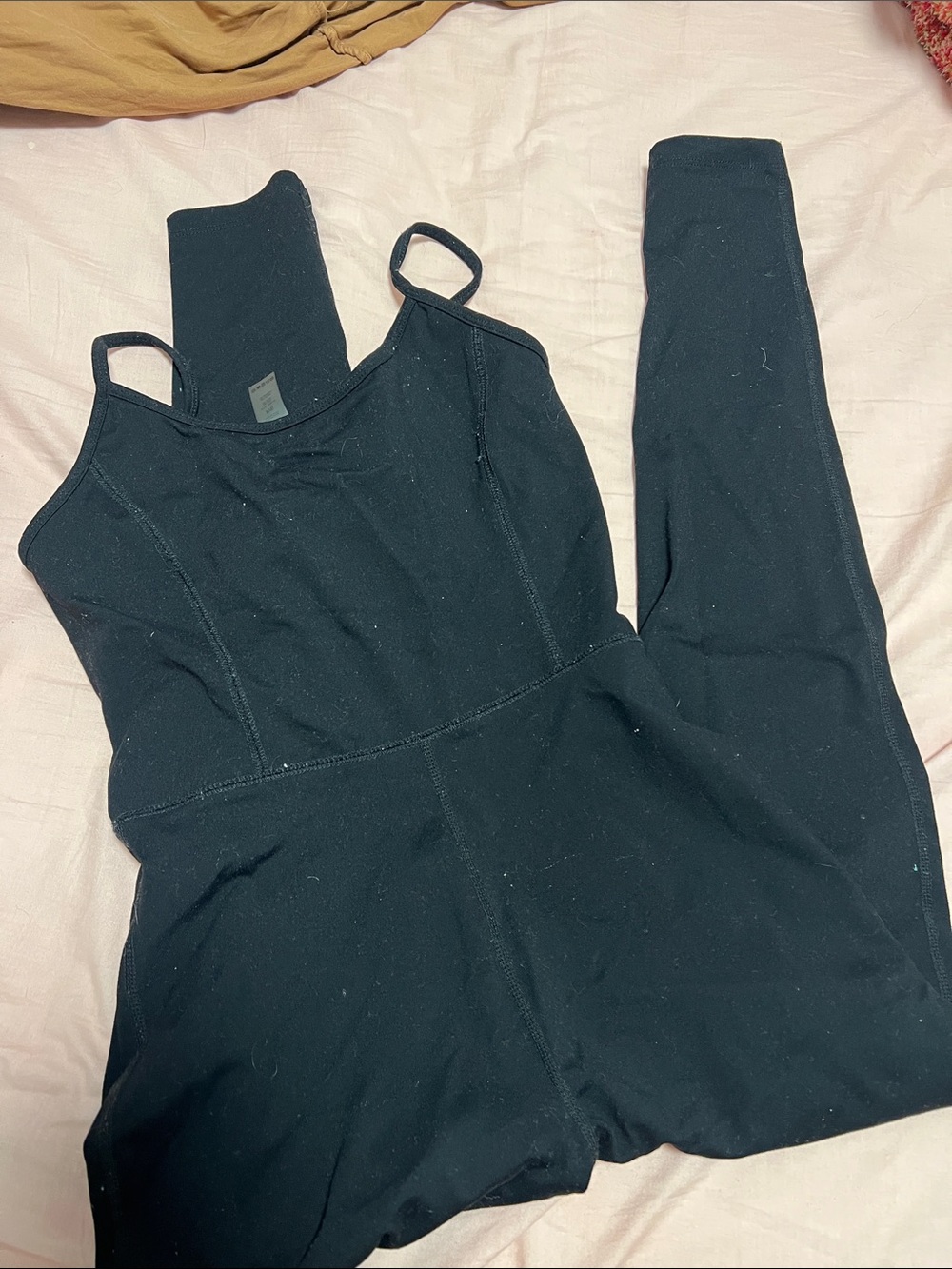 Black Women's Sleeveless Jumpsuit asis